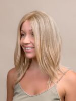 Honey 16" | Fully Hand Tied Human Hair Wig - Image 3