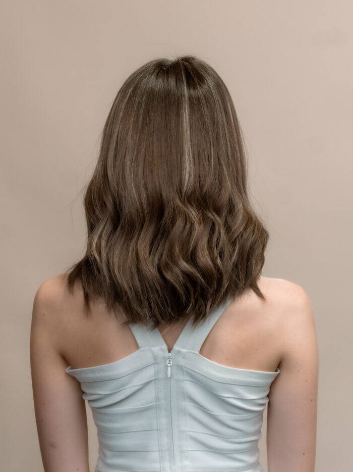 Anastasia 16" | Brunette Human Hair Wig - Image 3