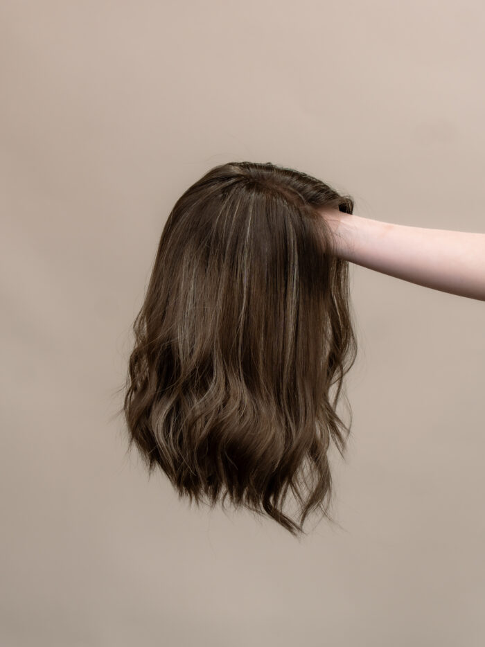 Anastasia 16" | Brunette Human Hair Wig - Image 4
