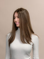 Zara 20" | Brunette Human Hair Wig - Image 3