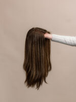 Zara 20" | Brunette Human Hair Wig - Image 5