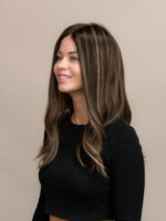 Sienna 20" | Brunette Human Hair Wig - Image 3