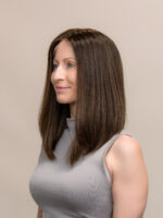 Lexie 16" | Brunette Human Hair Wig - Image 3
