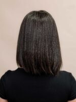 Raven 12" | Grey Human Hair Wig - Image 4