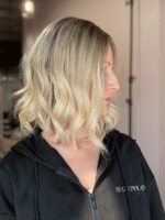 Dia 12" | Blonde Human Hair Lace Topper - Image 5