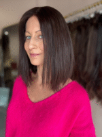 Tilly 12" | Brunette European Human Hair Wig - Image 5