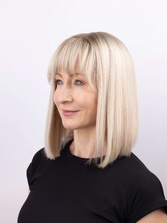 Minx With Bangs 12" | Blonde Human Hair Wig - Image 5
