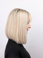 Minx With Bangs 12" | Blonde Human Hair Wig - Image 2