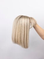 Minx With Bangs 12" | Blonde Human Hair Wig - Image 8