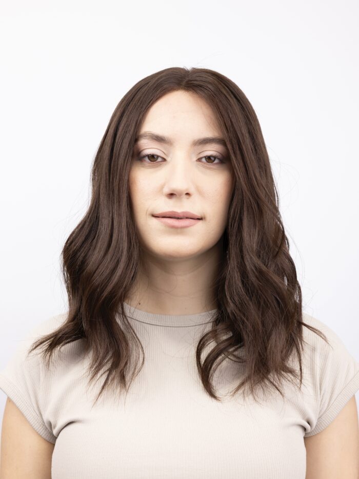 Aria 18" | Fully Hand Tied Human Hair Wig - Image 1
