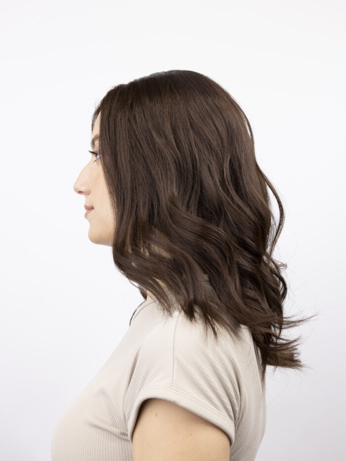 Aria 18" | Fully Hand Tied Human Hair Wig - Image 3