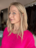 Honey 16" | Fully Hand Tied Human Hair Wig - Image 5