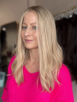 Honey 18" | Blonde Human Hair Lace Topper - Image 5