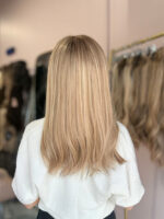 Ivy 18" |  Blonde Human Hair Wig - Image 9