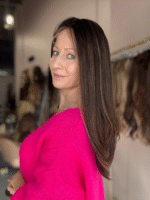 Lexie 20" | Brunette Human Hair Wig - Image 4