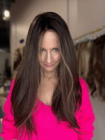 Lexie 20" | Brunette Human Hair Wig - Image 8