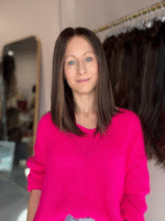 Lexie 16" | Brunette Human Hair Wig - Image 2