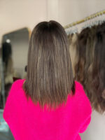 Lexie 16" | Brunette Human Hair Wig - Image 8