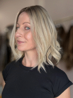 Minx 12″ | Blonde Human Hair Lace Topper - Image 3