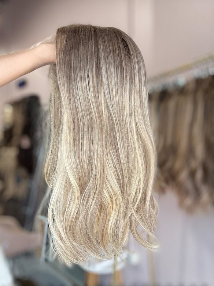 Pearl 16" | Blonde Human Hair Wig - Image 6