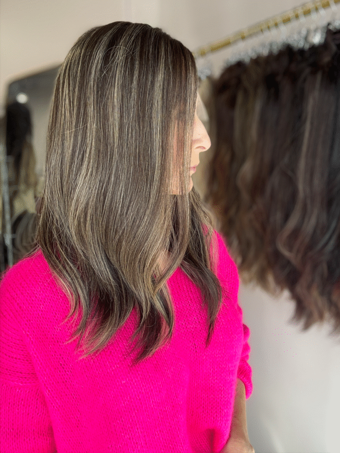 Sable 16" | Brunette Human Hair Wig - Image 7