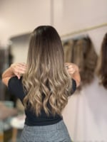 Sydney 18″ | Brunette Human Hair Lace Topper - Image 2
