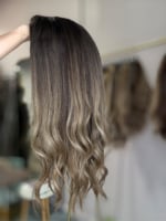 Sydney 18″ | Brunette Human Hair Lace Topper - Image 3