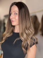 Sydney 18″ | Brunette Human Hair Lace Topper - Image 4