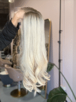 Vanilla Blonde 22" | Human Hair Wig - Image 7