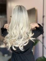 Vanilla Blonde 22" | Human Hair Wig - Image 8