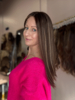 Zara 20" | Brunette Human Hair Wig - Image 5