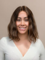 Ava 14" | Wavy Brunette Human Hair Wig - Image 2