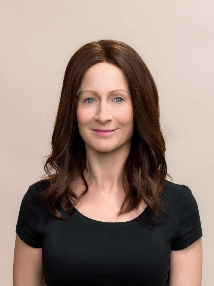 Aria 16" | Fully Hand Tied Human Hair Wig - Image 1