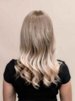 Sandy 18" | Blonde Human Hair Lace Topper - Image 3