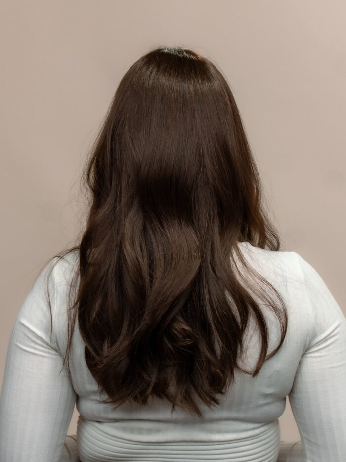 Bella 20" | Brunette European Human Hair Wig - Image 4