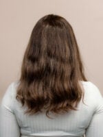 Ava 18" | Fully Hand Tied Wavy Human Hair Wig - Image 3