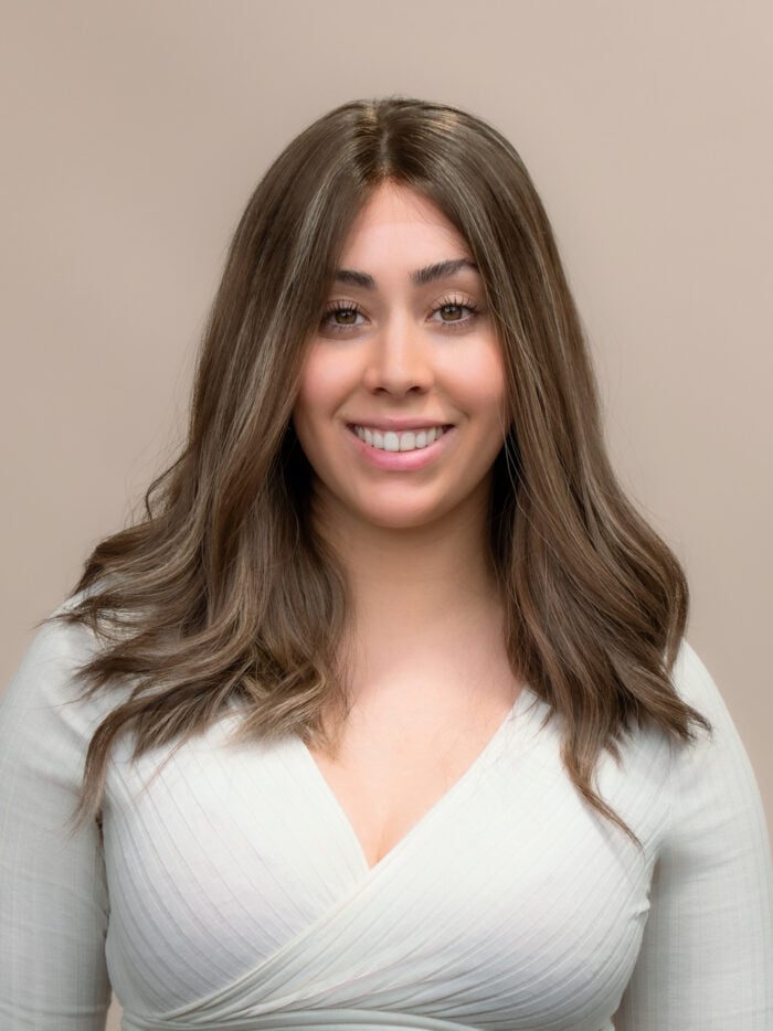 Anastasia 18" | Brunette Human Hair Wig - Image 1