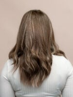 Anastasia 18" | Brunette Human Hair Wig - Image 3