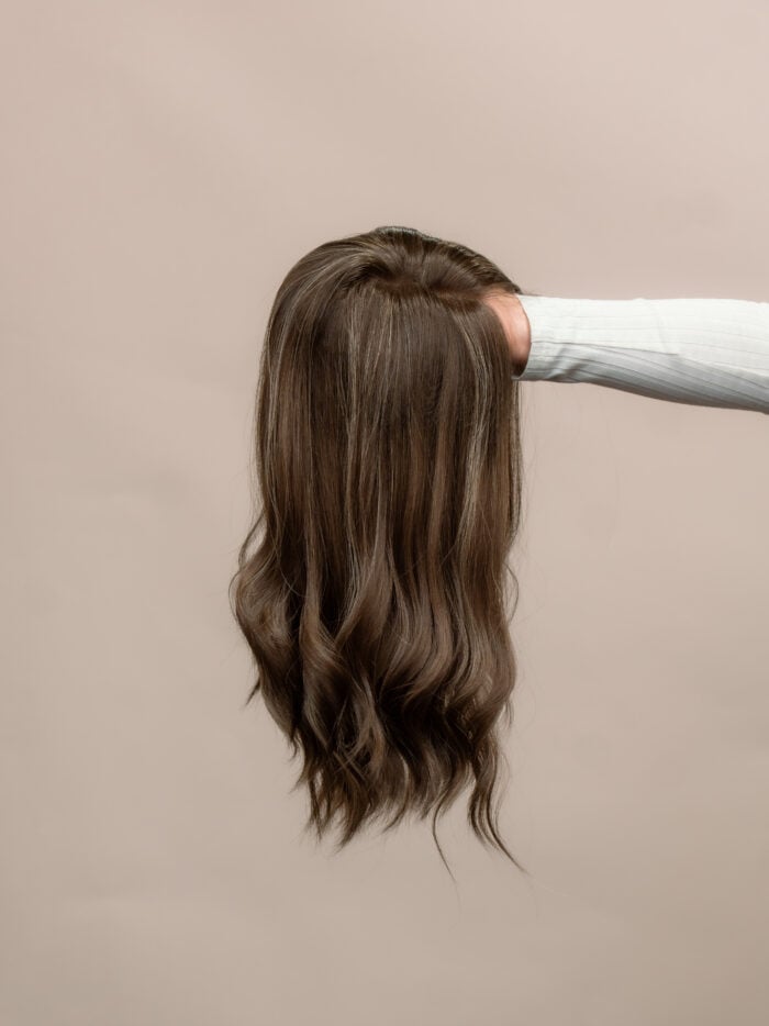 Anastasia 18" | Brunette Human Hair Wig - Image 4