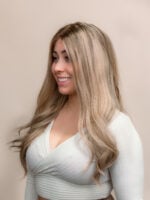Chanel 22" | Blonde Human Hair Wig - Image 2