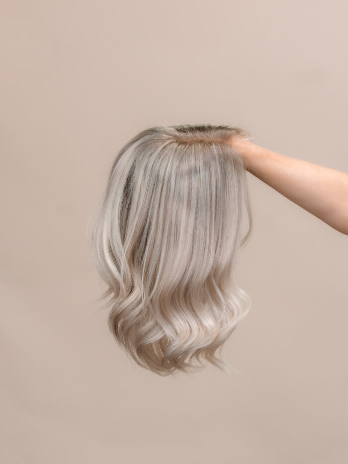 Luna 16" | Fully Hand Tied Human Hair Wig - Image 4