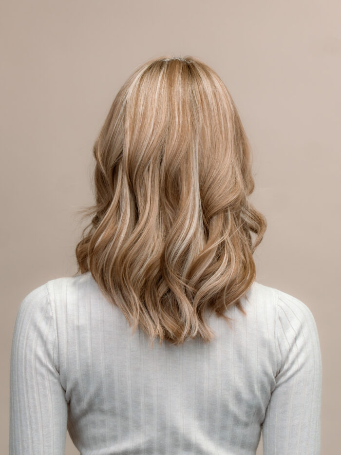 Pecan 18" | Blonde Human Hair Wig - Image 3