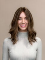 Zara 16" | Brunette Human Hair Wig