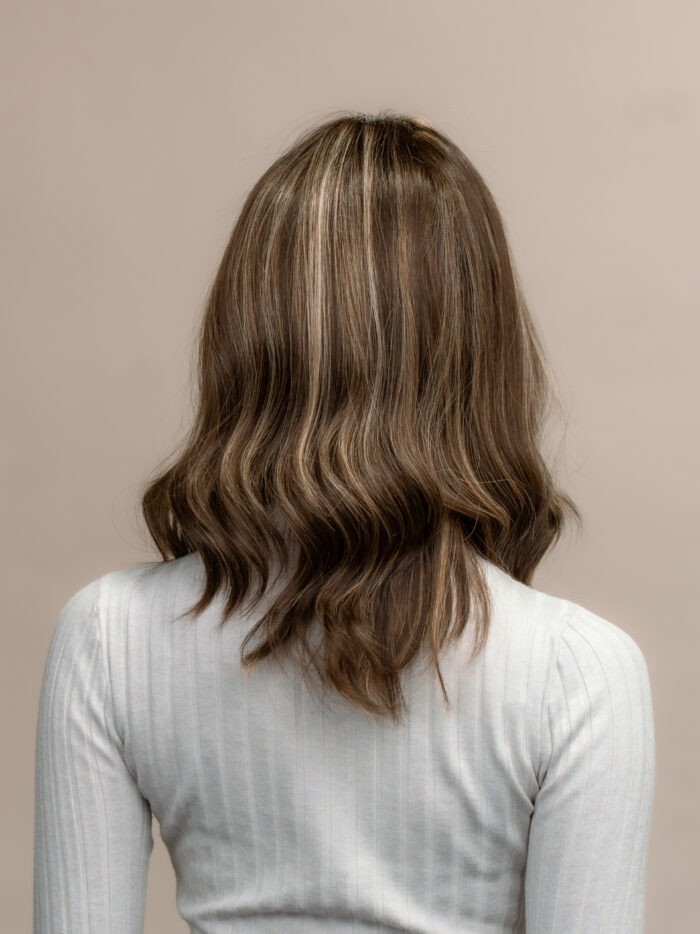 Zara 16" | Brunette Human Hair Wig - Image 3
