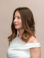 Zelda 16" | Brunette Human Hair Lace Topper - Image 2