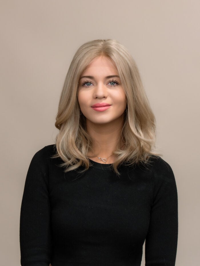 Bondi 16" | Blonde Human Hair Wig - Image 1