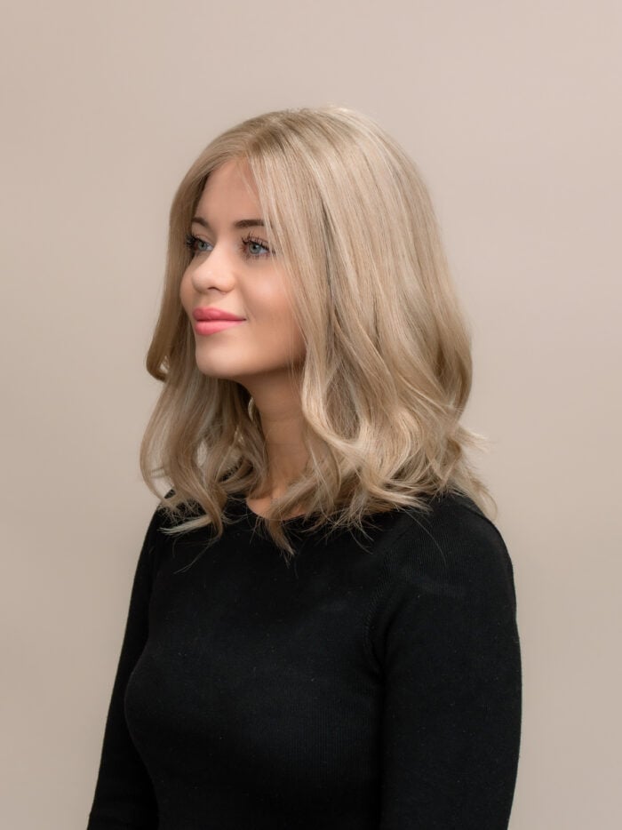 Bondi 16" | Blonde Human Hair Wig - Image 2