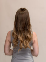 Zelda 20" | Brunette Human Hair Lace Topper - Image 4