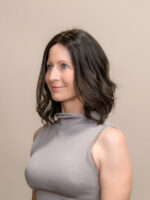 Raven 14" |  Grey Human Hair Lace Topper - Image 3