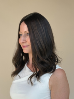 Brandy 16″ | Brunette Human Hair Silk Topper - Image 3